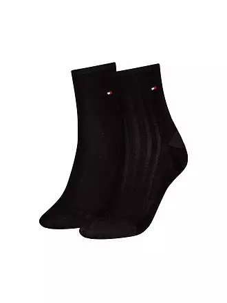 TOMMY HILFIGER | Socken 2er Pkg. black | 